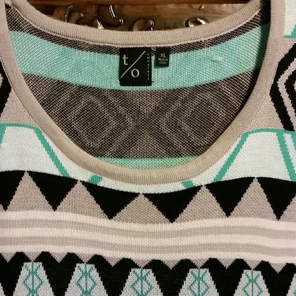 t/o sweater dress - Picture 2 of 4